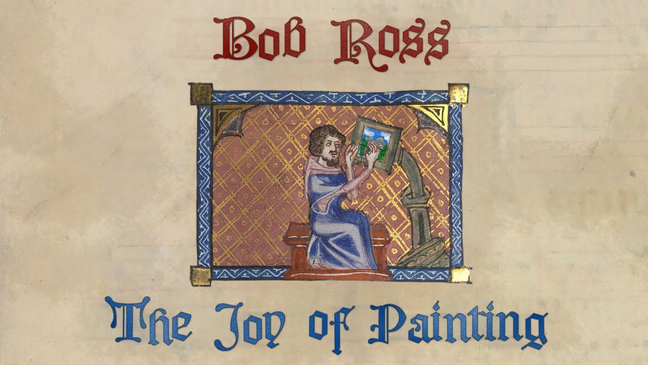 History Bob Ross Font