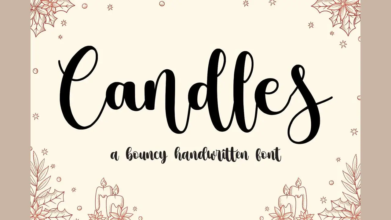 History Of Sixteen Candles Font
