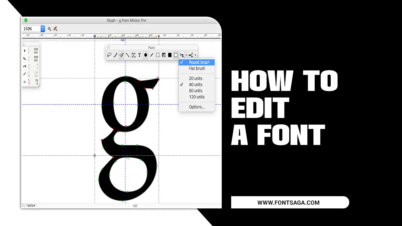 How To Edit A Font