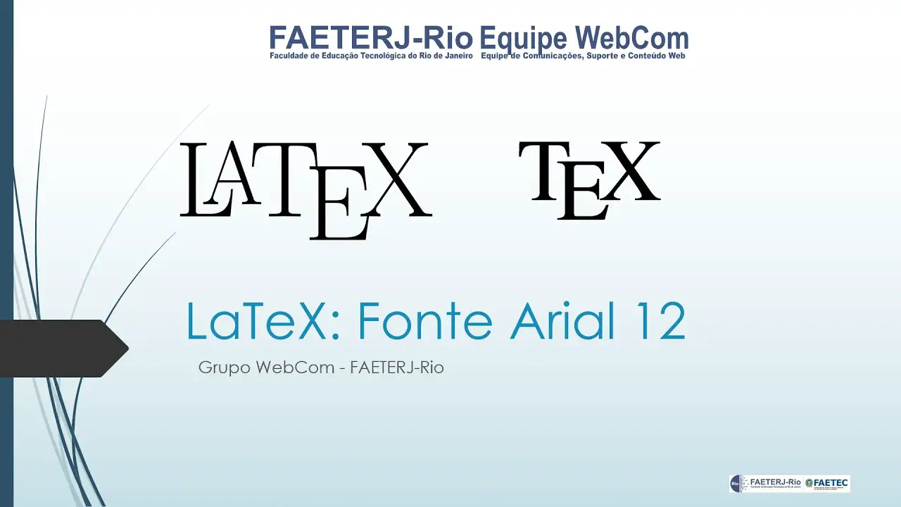 How To Install And Use The Latex Arial Font