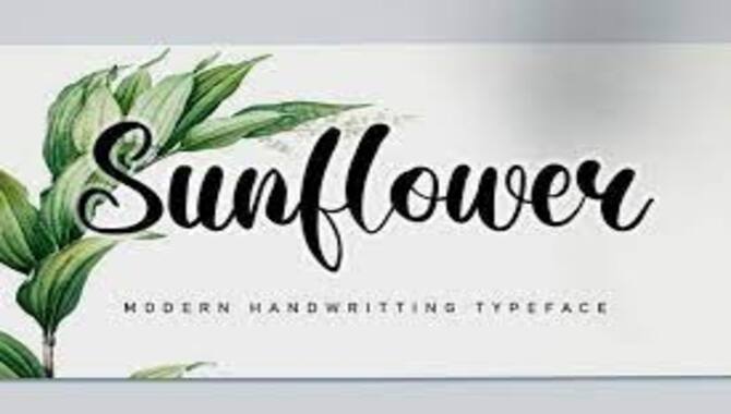 How To Install Sunflower Font On Mac