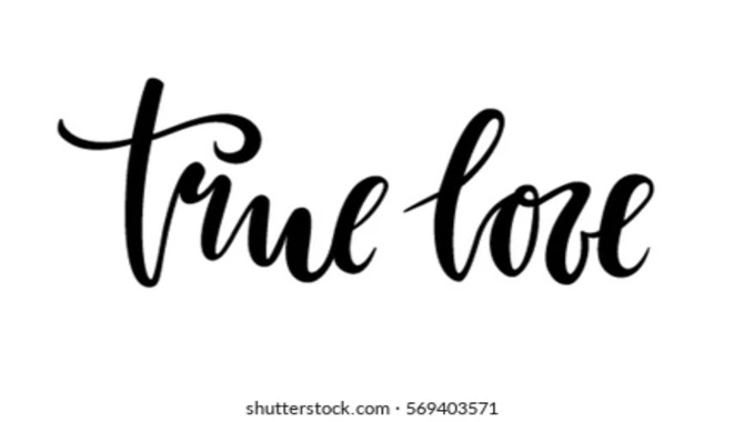 How To Use True Love Font In Design