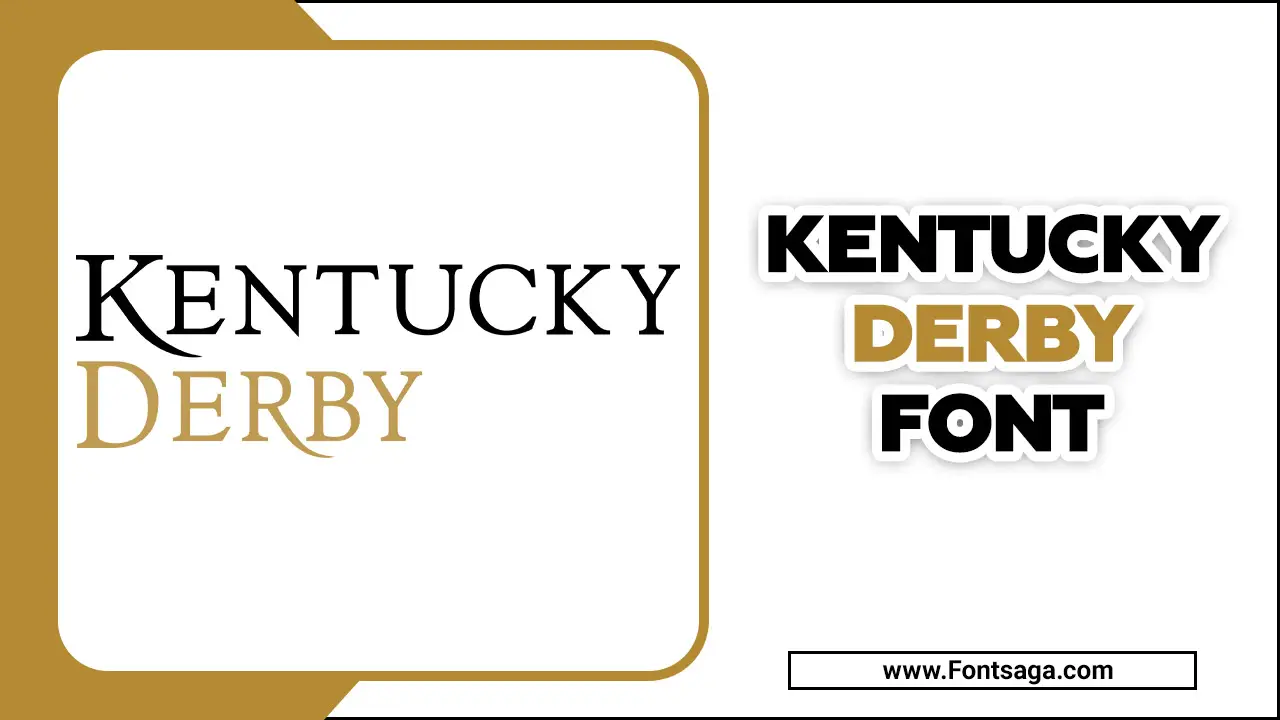 Kentucky Derby Font