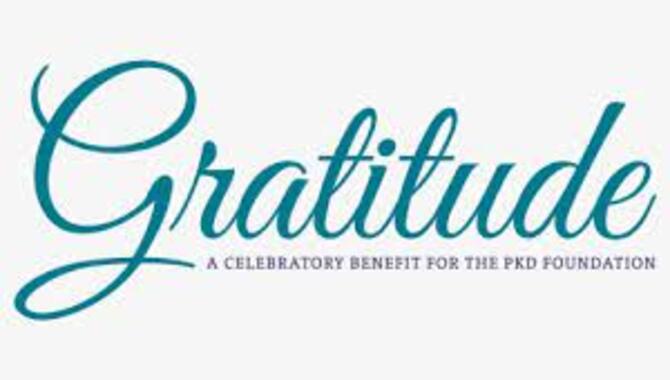 Maximizing The Use Of Gratitude Font