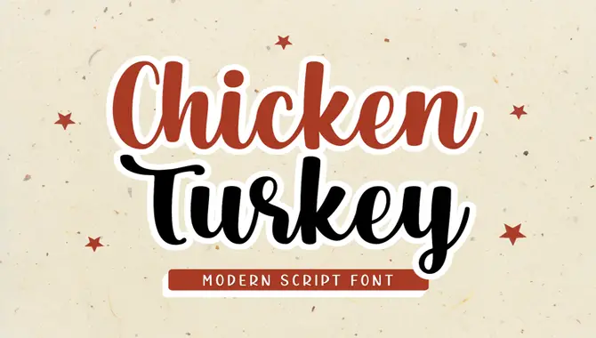 Modern Chicken Fonts