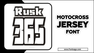 All You Have To Know About Motocross Jersey Font