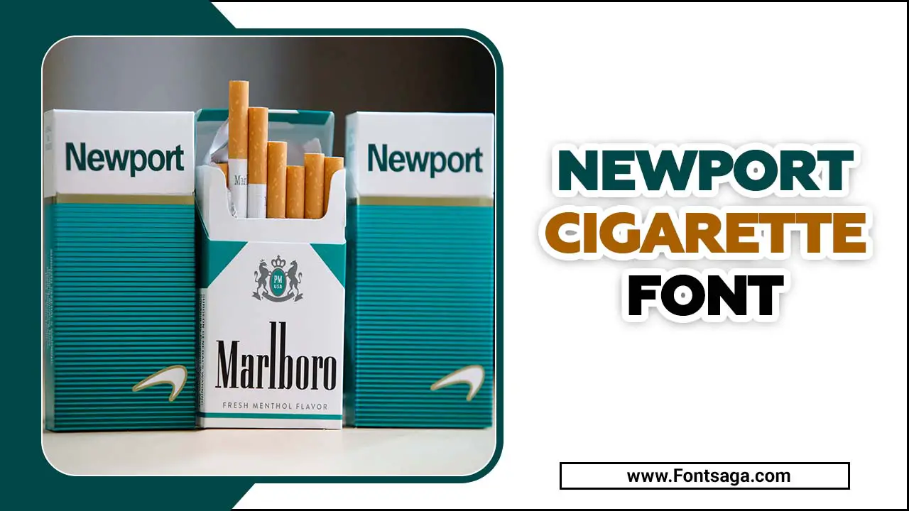 Newport Cigarette Font