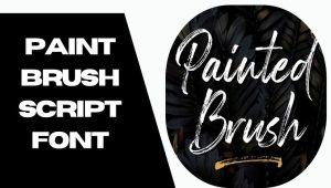 Paint Brush Script Font: The Perfect For Your Branding Project