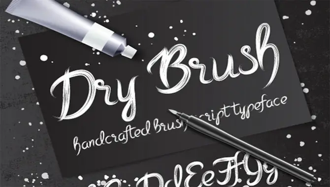 Paint Brush Script Font The Perfect For Your Branding Project
