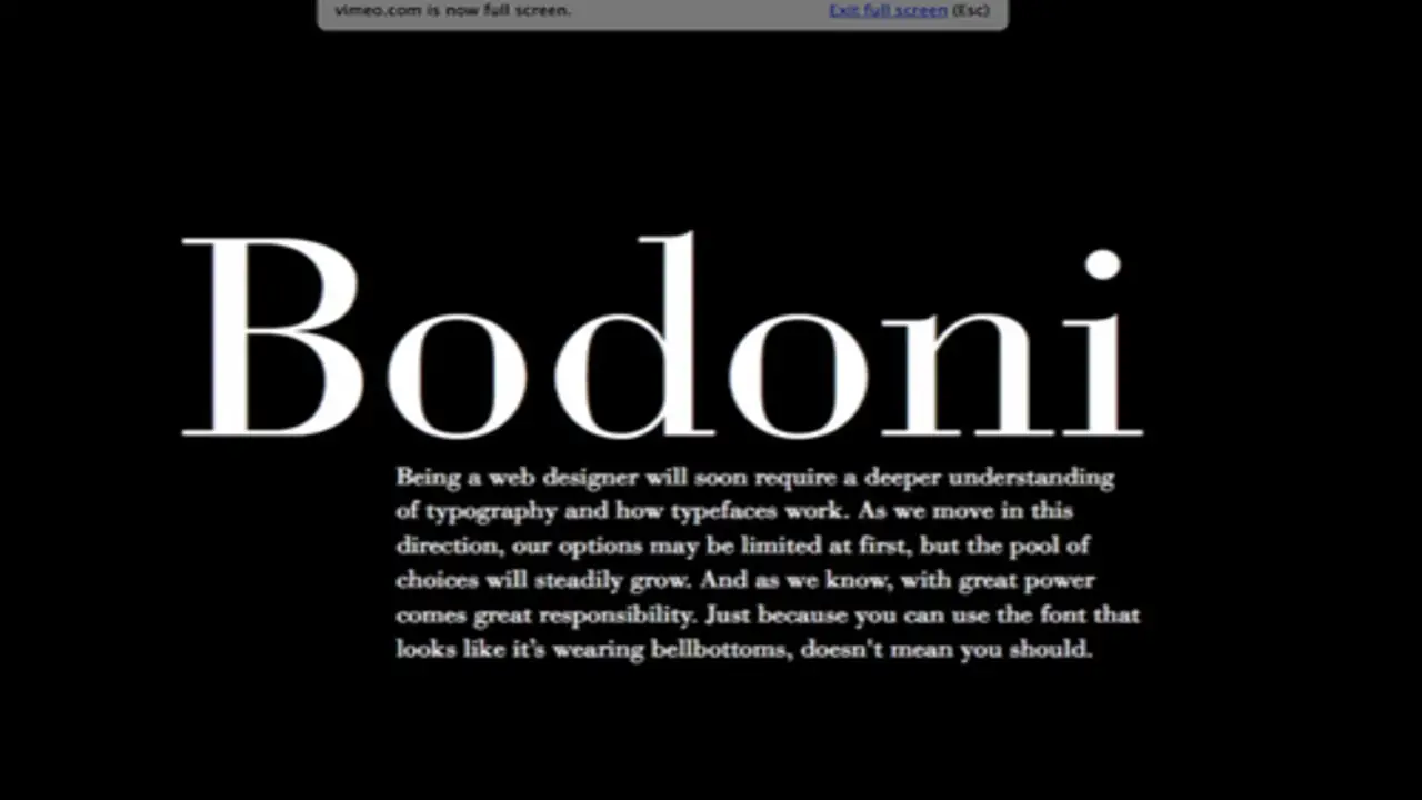 Pairing Helvetica With Bodoni – High Contrast