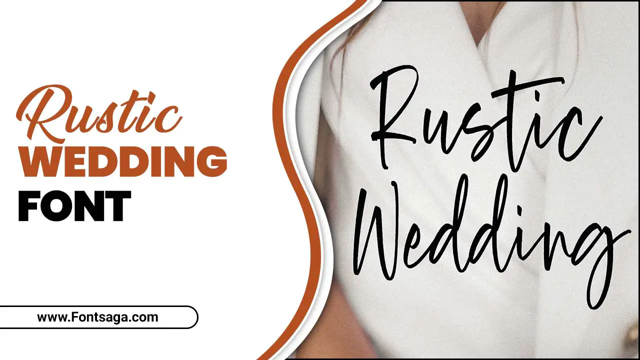 Rustic Wedding Font