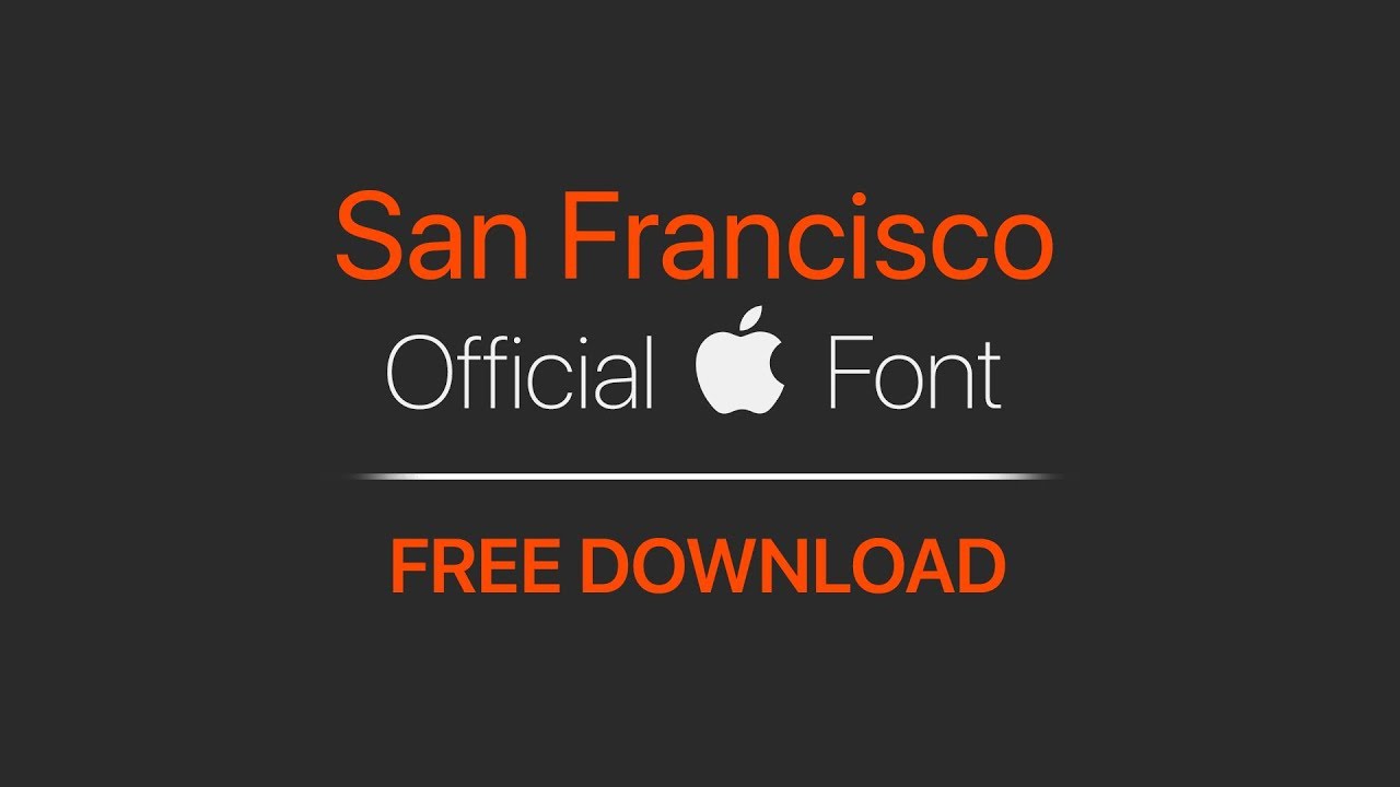 San Francisco Font Android: License Information And Free Download