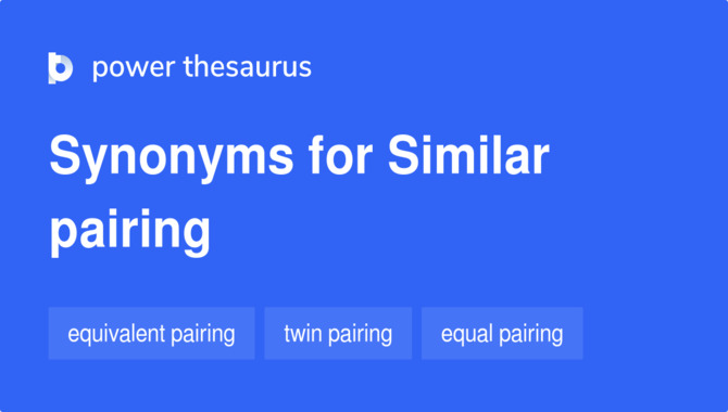Similar Pairing