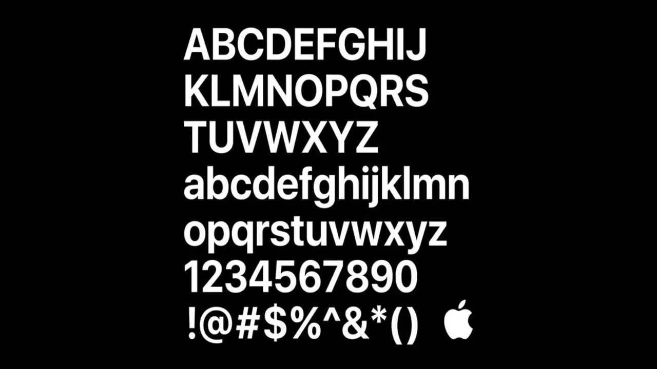 So, What Font Does Apple Use For iPhone