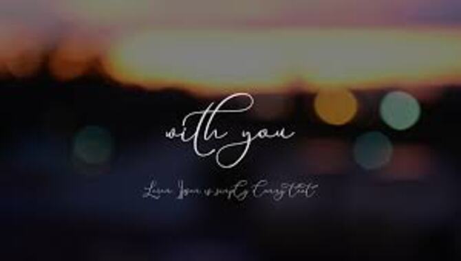 Stay Withyou Font