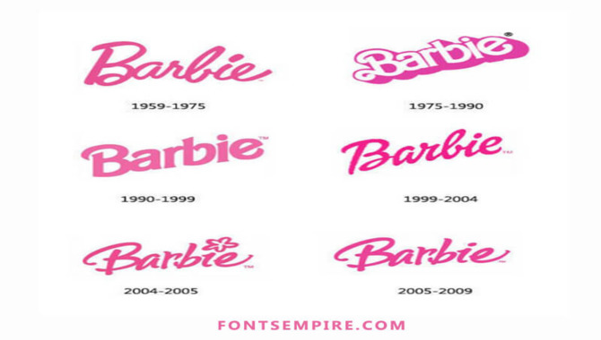 The Original Barbie Font