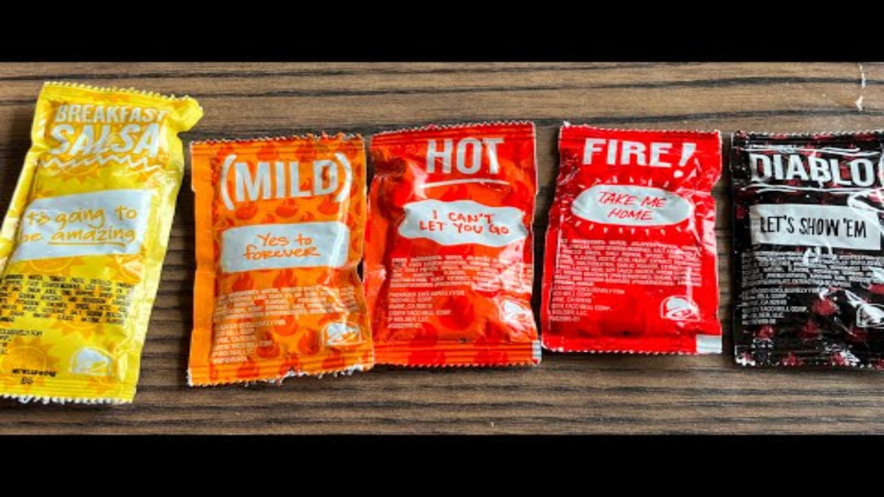 Tips For Creating Your Own Taco Bell-Inspired Designs Using The Sauce Packet Font