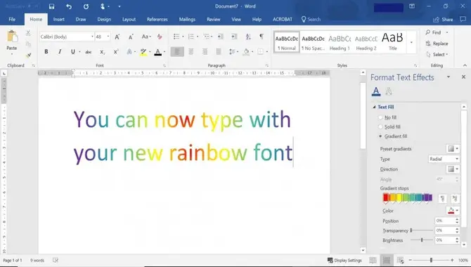 Tips For Using Rainbow Font Effectively
