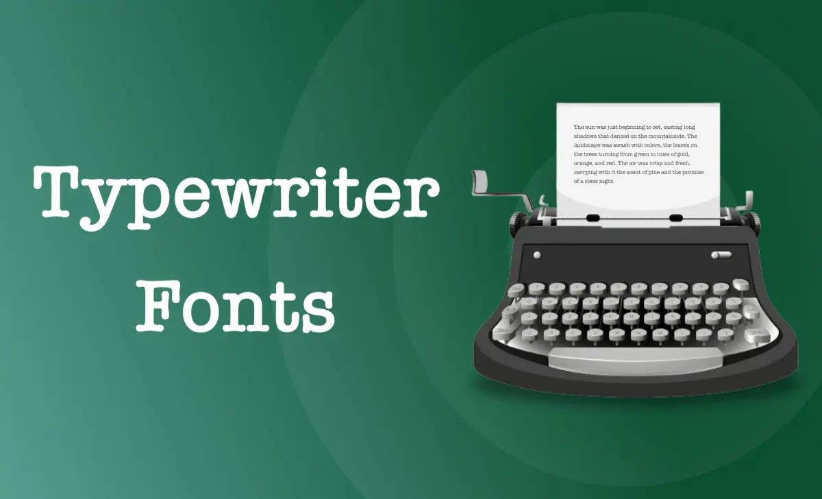 Top 5 Google Font Typewriter- For Your Desing