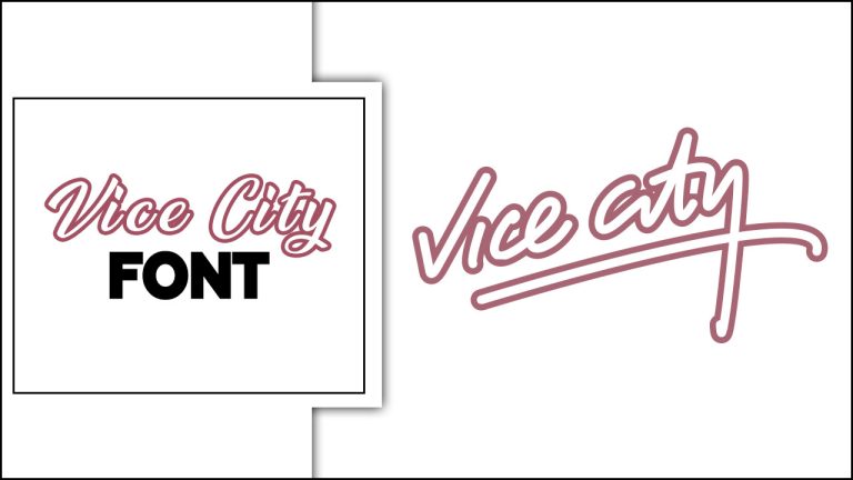 Vice City Font