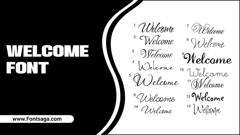 Welcome Font