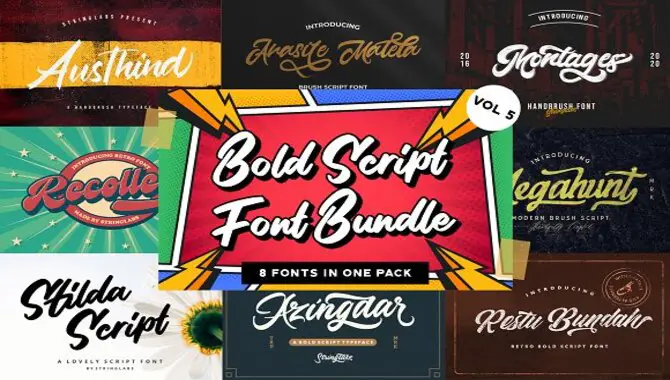 What Are Bold Script Fonts