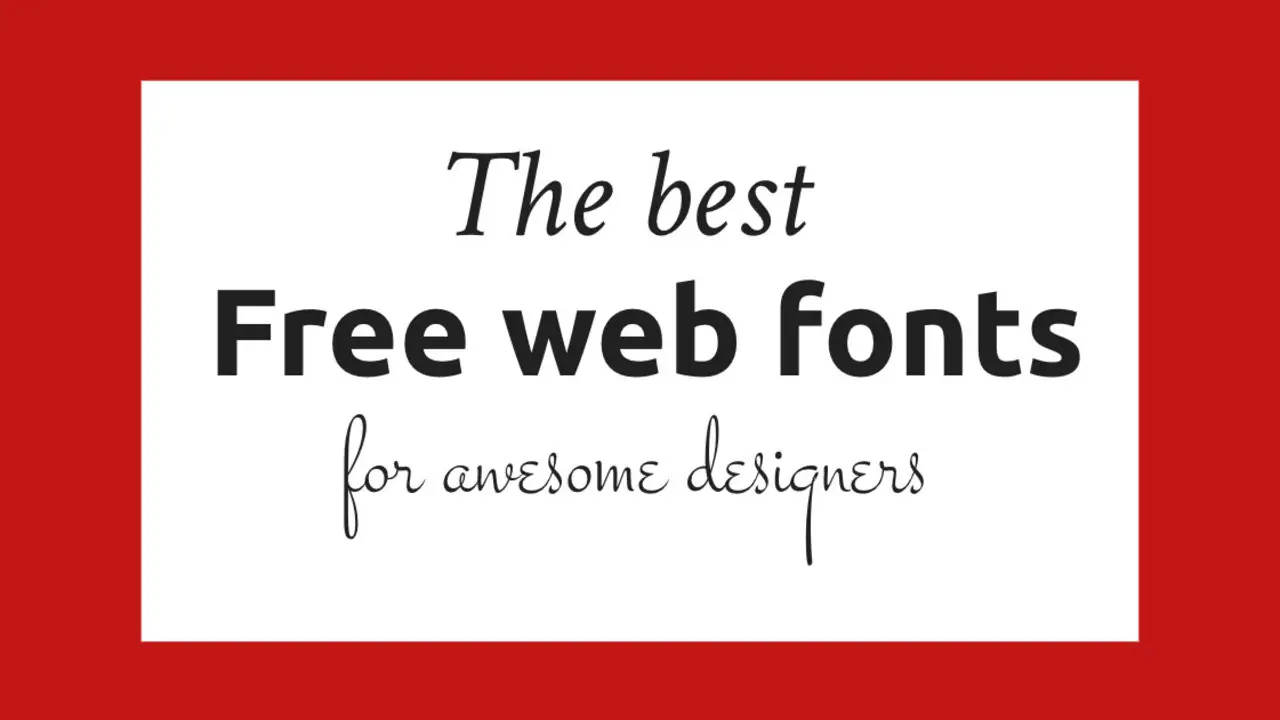 What Is The Best Font For Web Design
