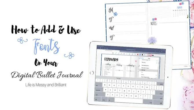 Where to Find Digital Planner Fonts