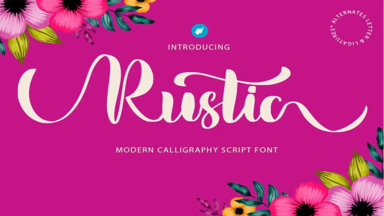 Why Is Rustic Wedding Font Perfect For Your Design Needs