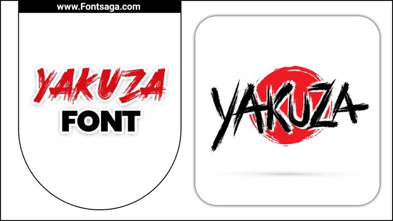 Yakuza Font – Crafting Designs With Attitude