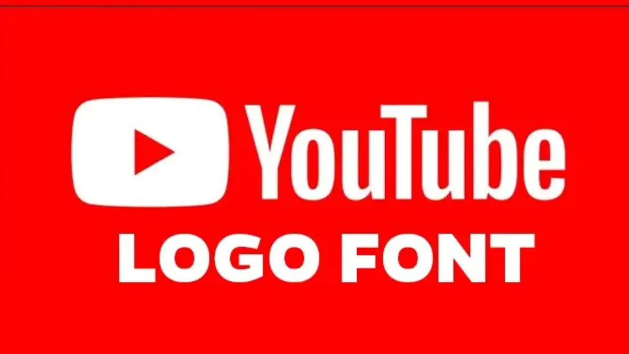 YouTube Logo Font Categories