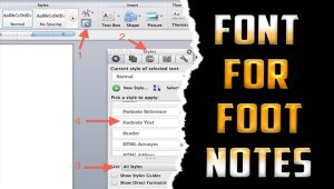 Font For Footnotes: Definitive Guide