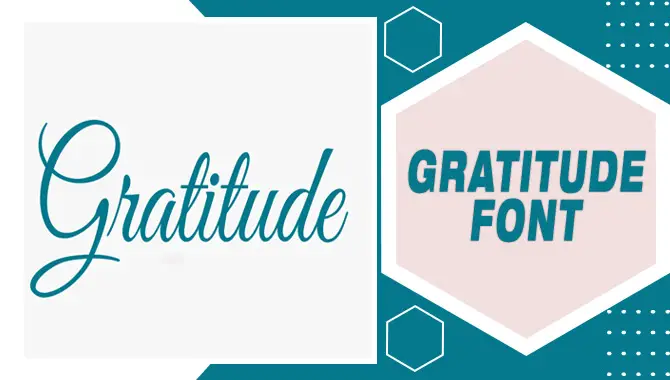 Gratitude Font