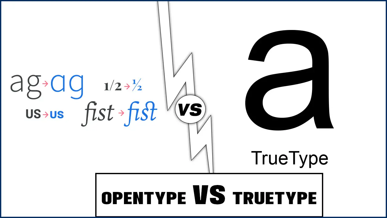 Opentype Vs Truetype
