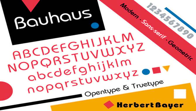 8 Must-Try Font Similar To Bauhaus For Your Next Typography Project