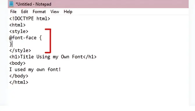 Adding Custom Fonts To HTML With CSS