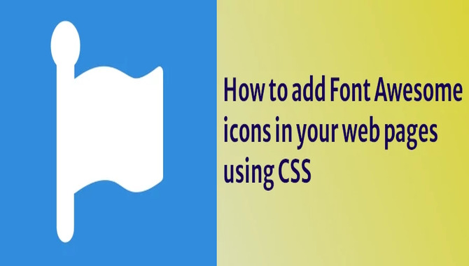 Adding Font Awesome Using Default Css