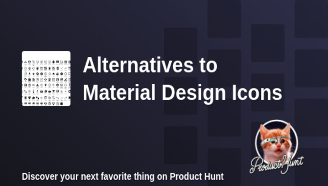 Alternatives To The Material Design Icons Font Family