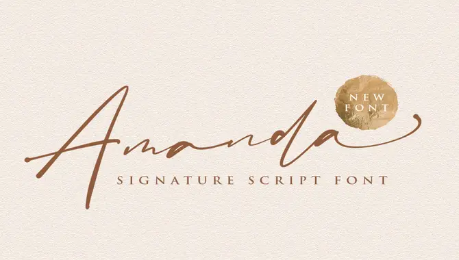 Amanda – Elegant Signature Font