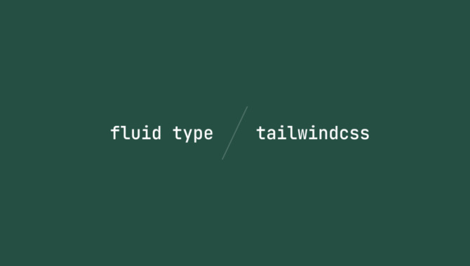 Basic Usage Of Tailwind's Font Size Plugin