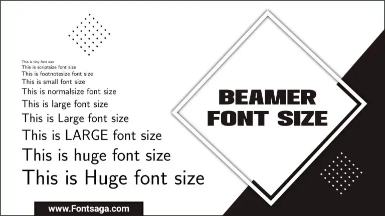 Optimize Your Presentation With Beamer Font Size