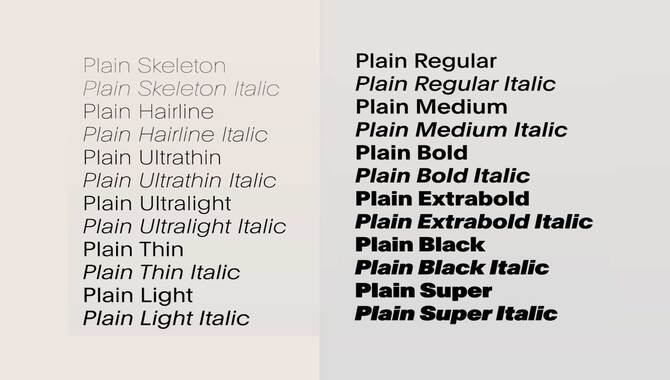 Benefits Of Using Plain Text Fonts