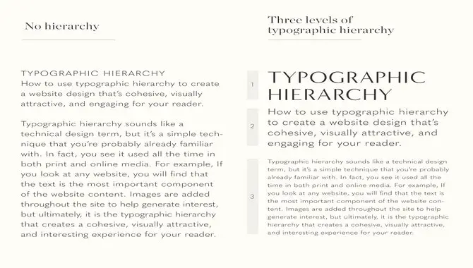 Best Practices For Typography Hierarchy
