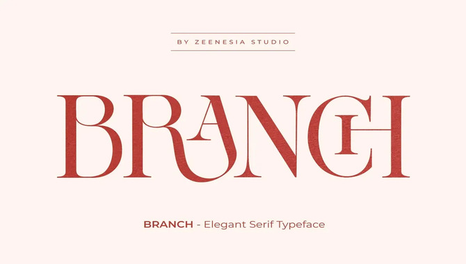 Branch Font And Atom