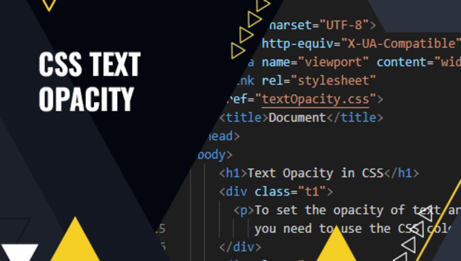 CSS Font Opacity Tutorials And Resources
