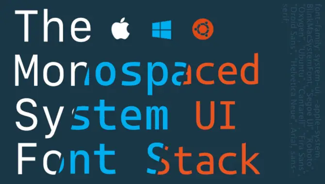 CSS For System Font Stack