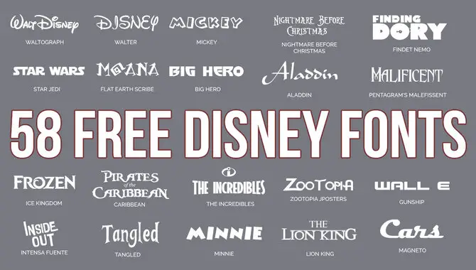 Can You Use The Disney Font On Microsoft Word