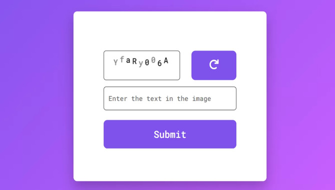 Captcha Font In HTML And CSS