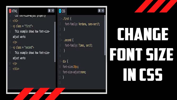 Change Font Size In Css