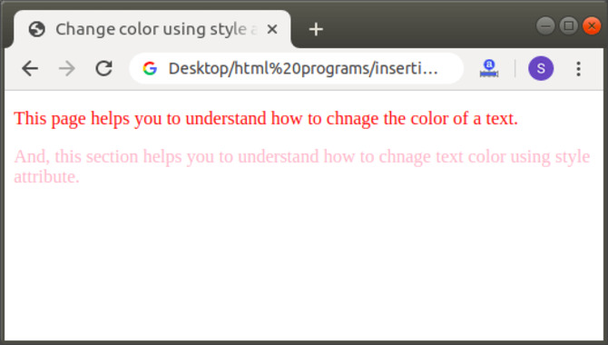 Changing The Colour Of All Text On A Webpage